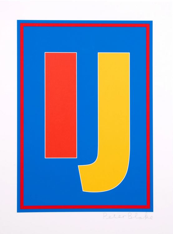 Dazzle Letter IJ